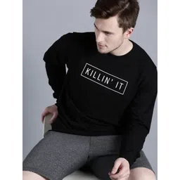 Kook N Keech Men Black Printed Sweatshirt-picture-20