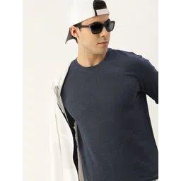 Kook N Keech Men Blue Solid Round Neck Sweatshirt-picture-24