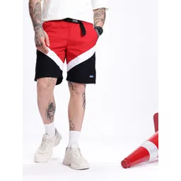 Kook N Keech Men Colourblocked Shorts-picture-25