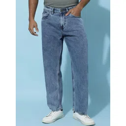 Kook N Keech Men Jean Relaxed Fit Heavy Fade Jeans-picture-33