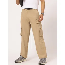 Kook N Keech Men Knit City Vibes Cargo Style Trousers-picture-29