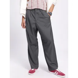 Kook N Keech Men Minimalist Plaid Trousers-picture-32