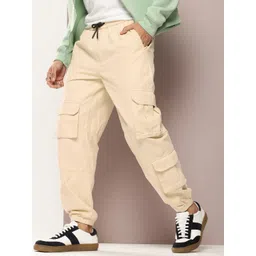Kook N Keech Men Pure Cotton Cargo Style Joggers-picture-30