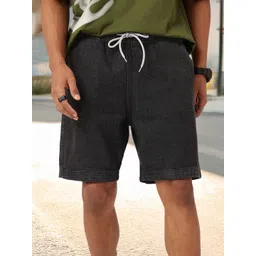 Kook N Keech Men Street Savvy Skater Fit Denim Shorts-picture-32