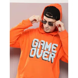 Kook N Keech Men Typography Print Hooded Knitted Sweatshirt-picture-27