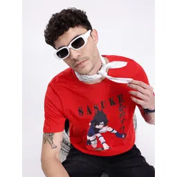 Kook N Keech Naruto Printed Pure Cotton Regular Fit T-shirt-picture-27