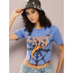 Kook N Keech Printed Crop T-shirt-picture-37