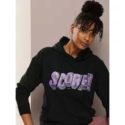 Kook N Keech Printed Hooded Pure Cotton Sweatshirt image 1