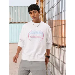 Kook N Keech Street Savvy Printed Cotton Terry Relaxed Fit Sweatshirts-picture-11