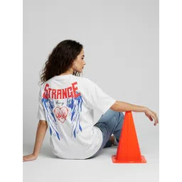 Kook N Keech Typography Printed Pure Cotton Drop-Shoulder Sleeves T-shirt-picture-28