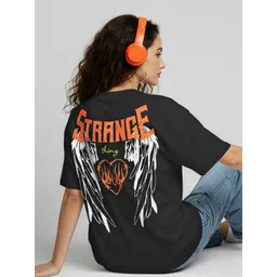 Kook N Keech Typography Printed Pure Cotton Drop-Shoulder Sleeves T-shirt-picture-27