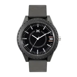 Kook N Keech Unisex Black Patterned Analogue Watch KNK224A-picture-22