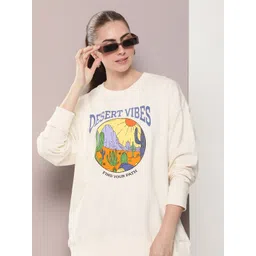 Kook N Keech Women Printed Cotton Sweatshirt-picture-18