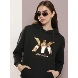 Kook N Keech Women Typography Printed Hooded Sweatshirt-picture-31
