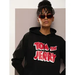 Kook N Keech Women Typography Printed Hooded Sweatshirt-picture-26