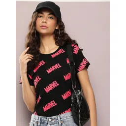 Kook N Keech Marvel Graphic Printed Pure Cotton T-shirt-picture-20