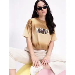 Kook N Keech Marvel Tie and Dye Hulk Printed Drop-Shoulder Sleeves Boxy T-shirt-picture-16