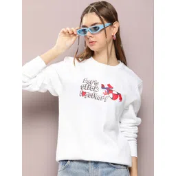 Kook N Keech Marvel Women Spiderman Printed Sweatshirt-picture-12
