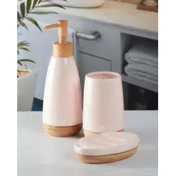 kookee Set of 3 Ceramic Bathroom Accessories-picture-13