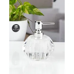 Kookee Transparent Abstract Plastic Soap Dispenser-picture-12