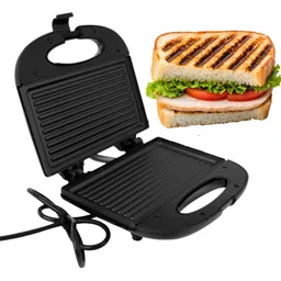 kookelite Non-Stick Electric Panini Press for Cafe Sandwiches Grill, Toast-picture-10