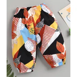 Kookie Kids Full Length Abstract Printed Lounge Pant - Multicolour-picture-17