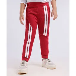 Kookie Kids Full Length Lounge Pant - Red-picture-12