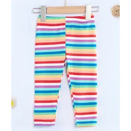 Kookie Kids Full Length Striped Lounge Pant - Multicolor-picture-15