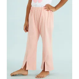 Kookie Kids Full Length Trousers Solid - Pink-picture-21