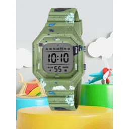 Kool Kidz Unisex Kids Dial & Straps Digital Watches Kool Kidz Unisex Digital Watch KK 278 GR image 1