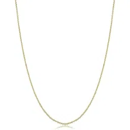 kooljewelry 14k Yellow Gold Filled 1mm 1.3mm 1.5mm 2.1mm Cable Chain Necklace-picture-28