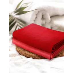 kopa BIANCA Red Peach 2 Pieces Solid Cotton 300 GSM Reversible Bath Towel-picture-30