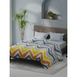 KOPA Coolmax Cotton Feel Multicolor Microfibre Abstract Double Comforter-picture-11