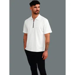 KOR Men Polo Collar Drop-Shoulder Sleeves T-shirt-picture-15