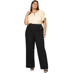 Korean Pants for Women,Black Trouser,Plus Size Trouser for Women 54.-picture-44