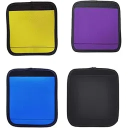 korvika 4 Pcs Luggage Handle Covers, Travel Essentials Trolley Bag Handle Replacement, Luggage Tags for Suitcases, Trolley Handle Spare Parts, Luggage Bag Cover-picture-35