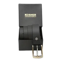 Kosher Men Leather Belt image 4