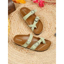 Kosher Women Open Toe Flats with Bows-picture-33