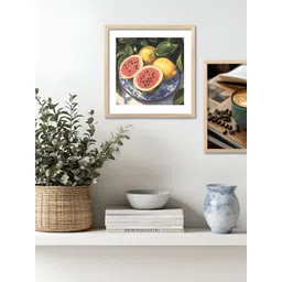 Kotart Brown & White Set of 2 Piece Wood Wall Paintings-picture-37