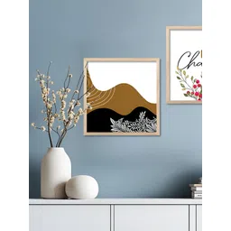 Kotart Brown & White Set of 2 Piece Wood Wall Paintings-picture-21