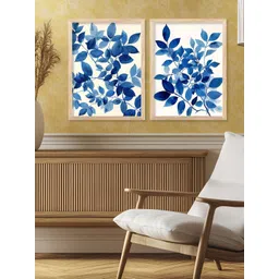 Kotart Set Of 2 Piece Wood Floral and Botanical Wall Paintings-picture-14
