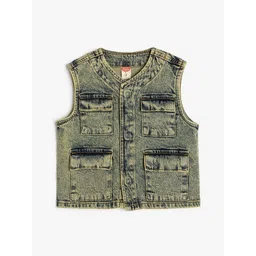 Koton Boys Geometric Tailored Jacket-picture-32