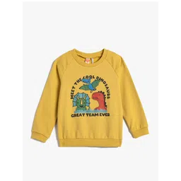 Koton Boys Graphic Printed Pure Cotton Pullover Sweatshirt-picture-18