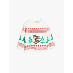 Koton Boys Printed Pullover Sweatshirt-picture-12