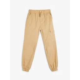 Koton Boys Regular Fit Mid-Rise Cotton Joggers-picture-37