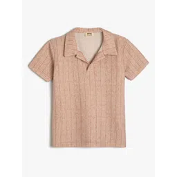 Koton Boys Striped Polo Collar T-shirt-picture-50