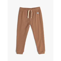 Koton Boys Textured Mid-Rise Joggers-picture-53
