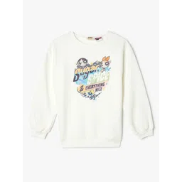 Koton Girls Cotton Graphic Printed Sweatshirt-picture-29