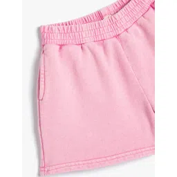 Koton Girls Mid-Rise Knitted Shorts image 4