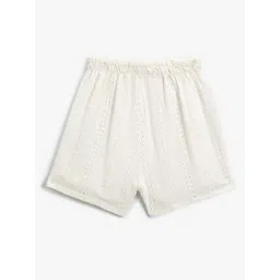 Koton Girls Mid-Rise Pure Cotton Shorts-picture-14